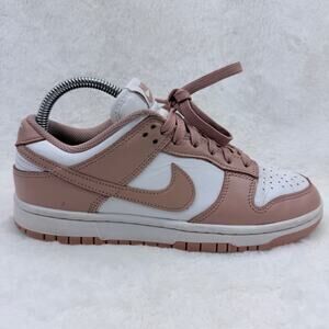 Nike Dunk Low Rose Whisper Womens Sneakers Size 7.5 DD1503-118